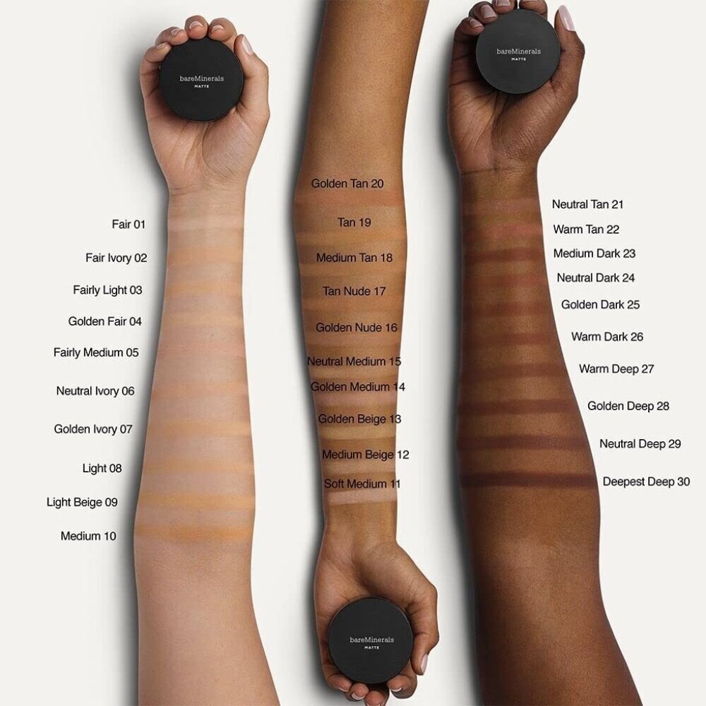 bareMinerals SPF 15 Original Loose Powder Foundation - Medium Beige 12  3 JARS - Picture 6 of 6